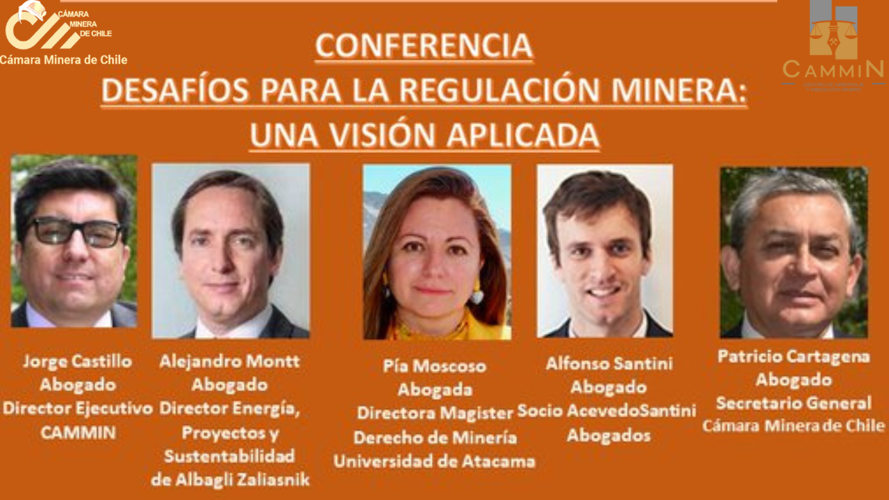 Conferencia Desafíos para la regulación minera: una visión aplicada