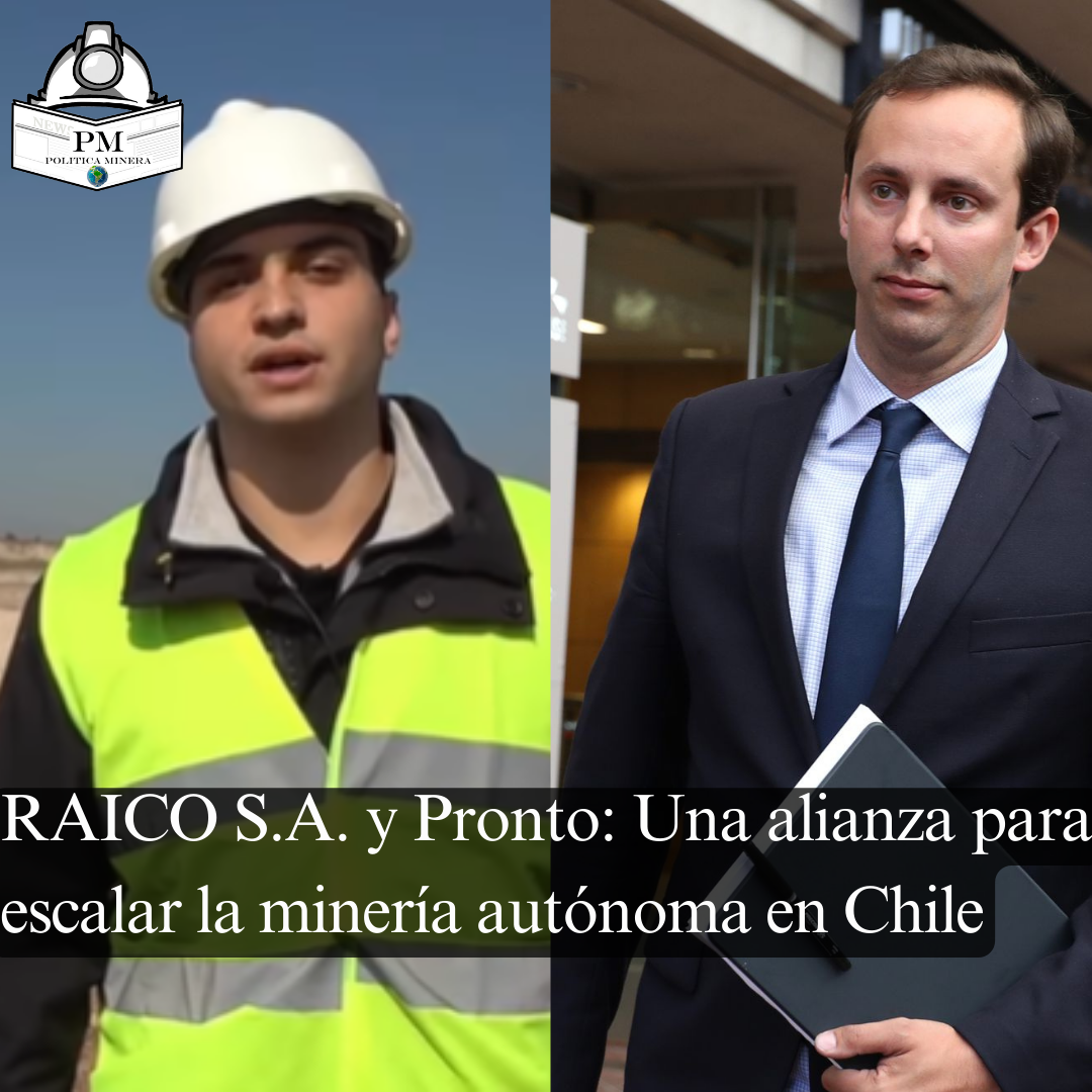 RAICO S.A. y Pronto: Una alianza para escalar la minería autónoma en Chile