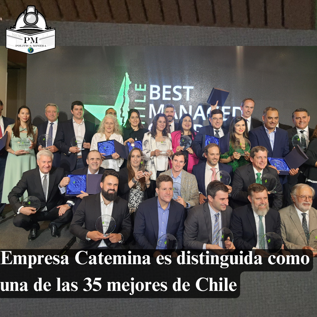 Empresa Catemina es distinguida como una de las 35 mejores de Chile