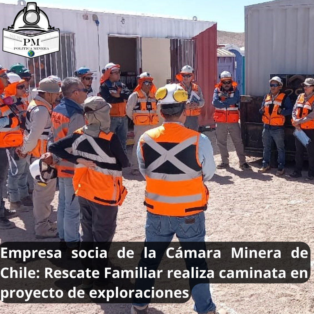 Empresa socia de la Cámara Minera de Chile:  Rescate Familiar realiza caminata en proyecto de exploraciones