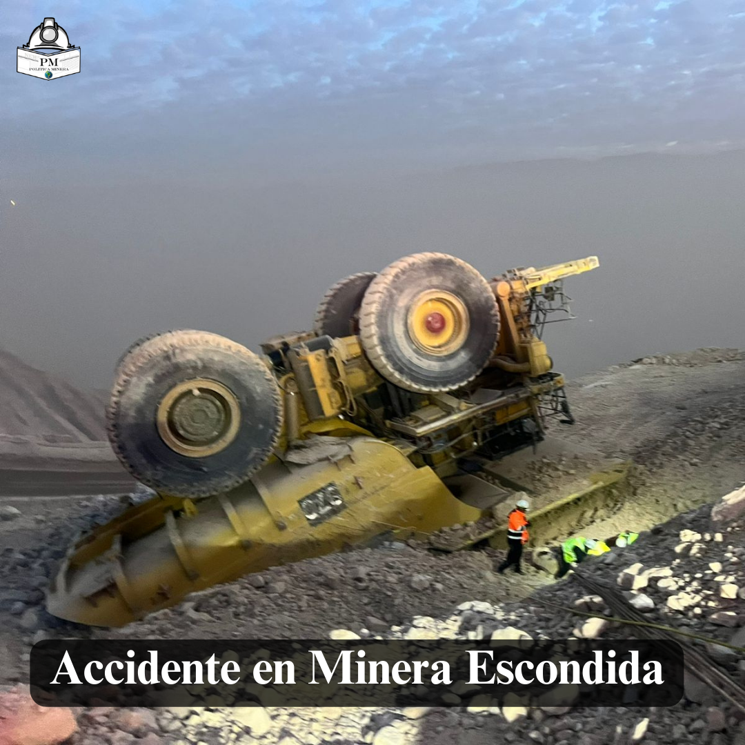 Accidente en minera Escondida.