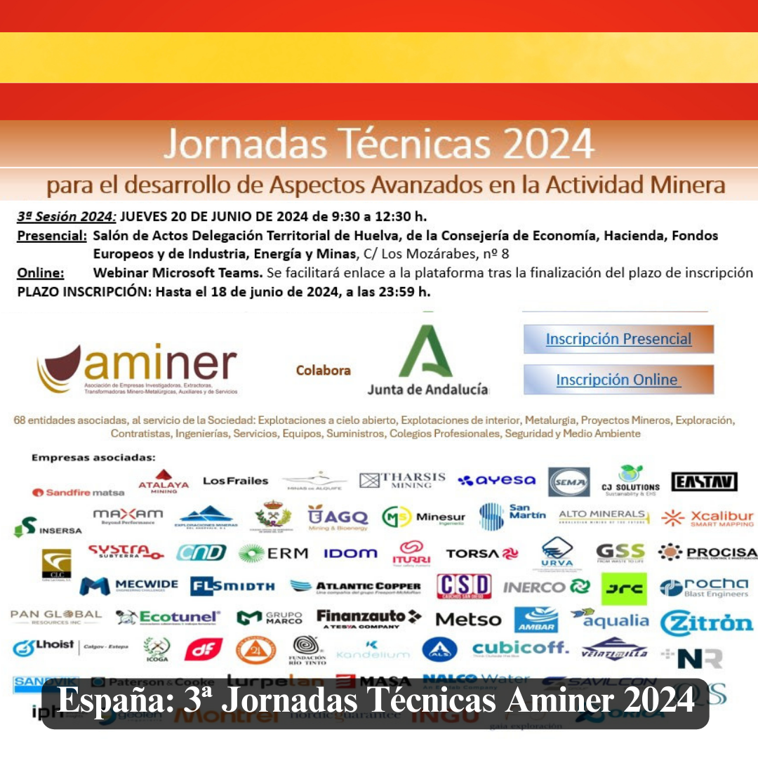 España: 3ª Jornadas Técnicas Aminer 2024.