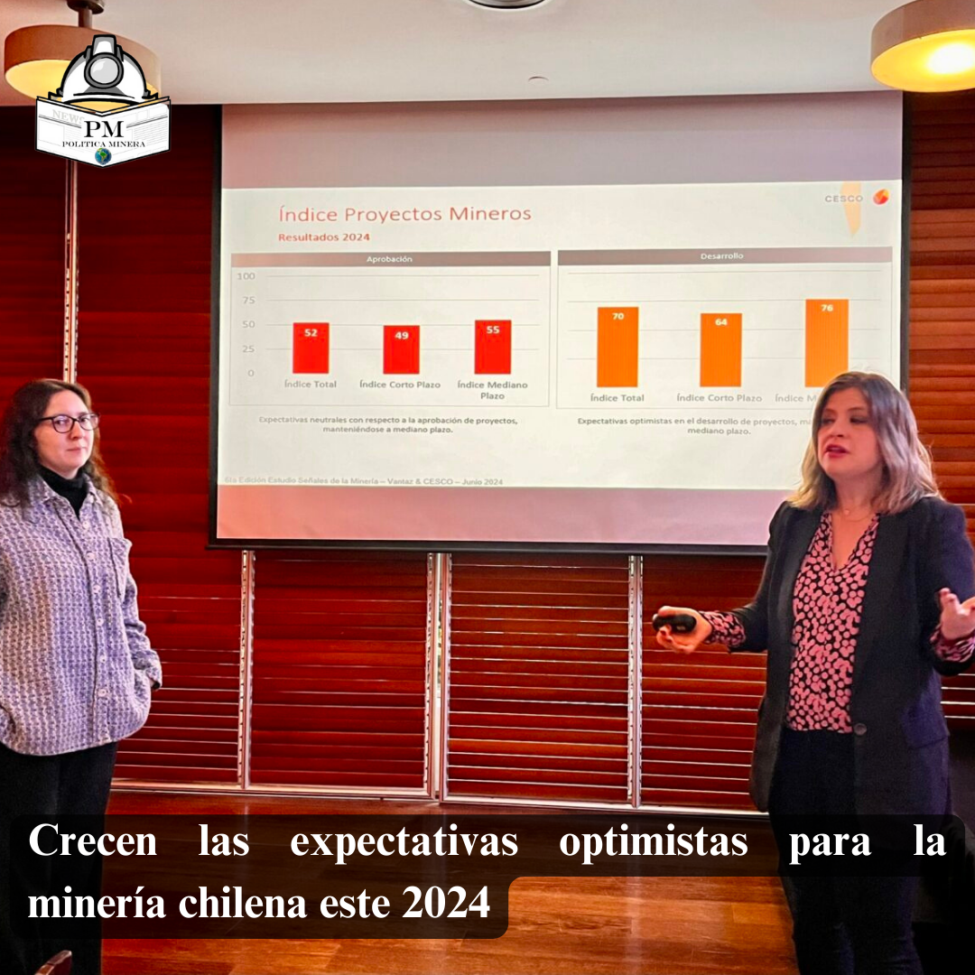 Crecen las expectativas optimistas para la minería chilena este 2024