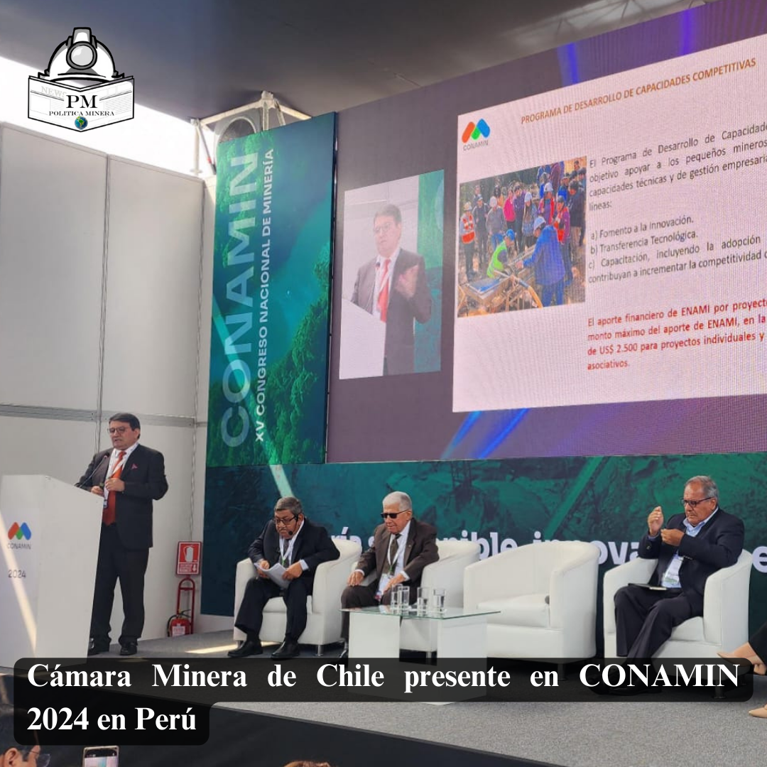 Cámara Minera de Chile presente en CONAMIN 2024 en Perú